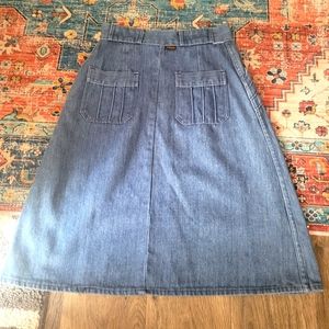 Denim skirt